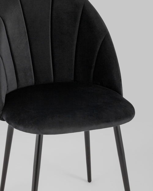 Стул Логан SN велюр черный