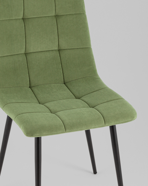 Стул Одди Original велюр пыльно-оливковый 4 шт