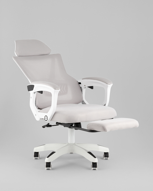 Кресло офисное TopChairs Vecto серый
