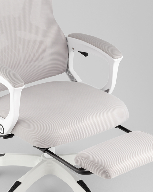 Кресло офисное TopChairs Vecto серый