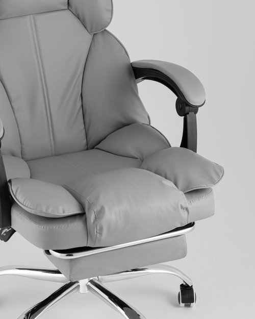 Кресло руководителя TopChairs Siento серый