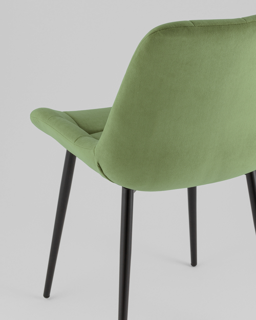 Стул Флекс Original велюр пыльно-оливковый