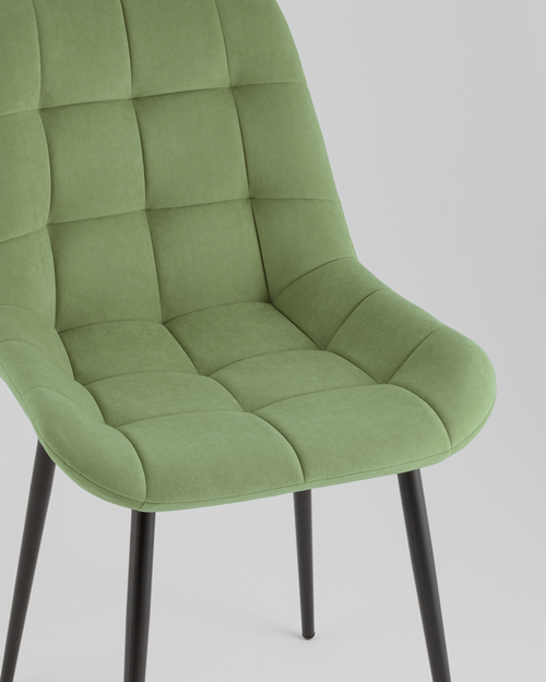 Стул Флекс Original велюр пыльно-оливковый