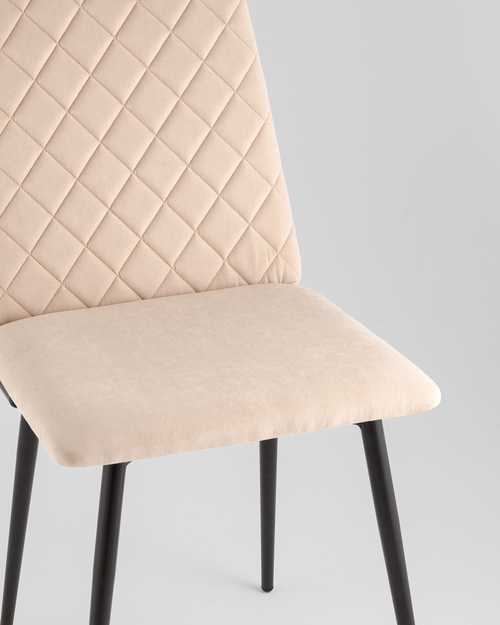 Стул Кристенсен Original велюр бежевый