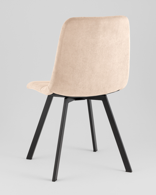 Стул Одди Original Square велюр бежевый