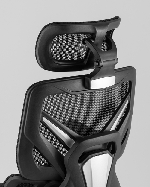 Кресло офисное TopChairs Structo черная сетка