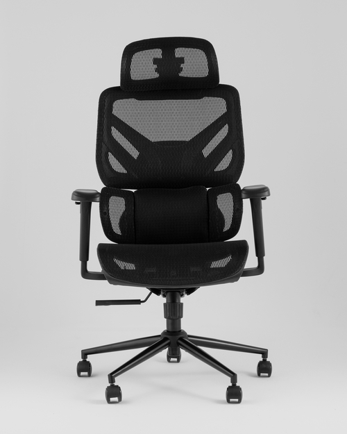 Кресло офисное TopChairs Structo черная сетка