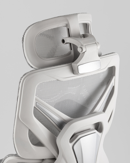 Кресло офисное TopChairs Structo серая сетка