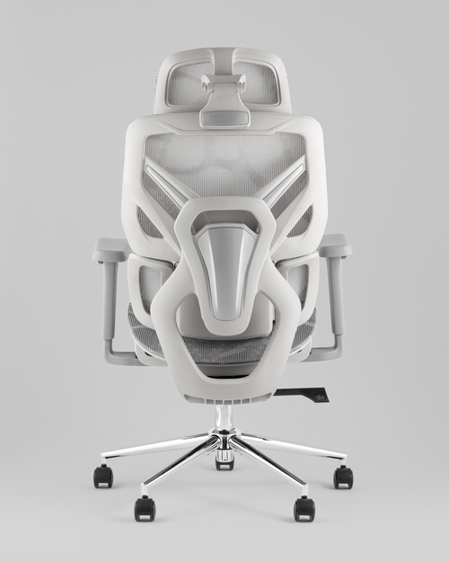 Кресло офисное TopChairs Structo серая сетка