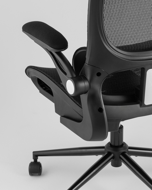 Кресло офисное TopChairs Tactus черная сетка