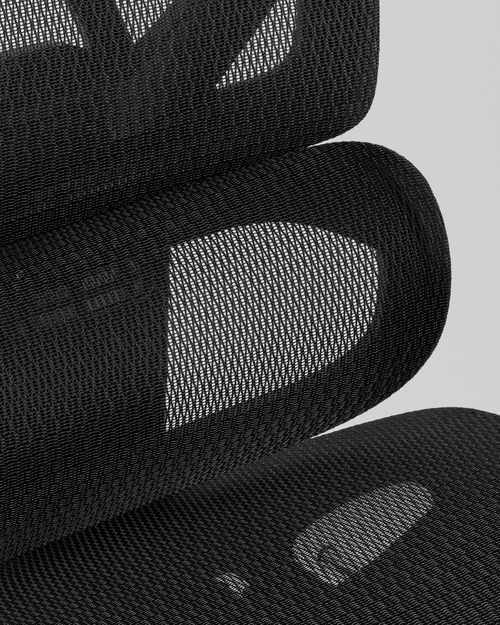 Кресло офисное TopChairs Vertus черная сетка