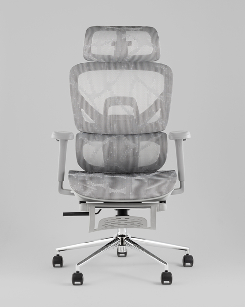 Кресло офисное TopChairs Vertus серая сетка