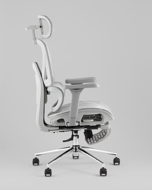 Кресло офисное TopChairs Vertus серая сетка