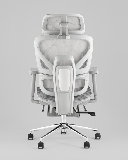 Кресло офисное TopChairs Vertus серая сетка