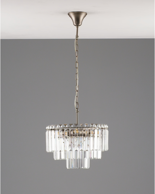 Люстра подвесная Moderli V10736-4P Crystal