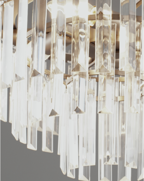 Люстра подвесная Moderli V10736-4P Crystal