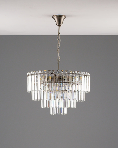 Люстра подвесная Moderli V10738-9P Crystal