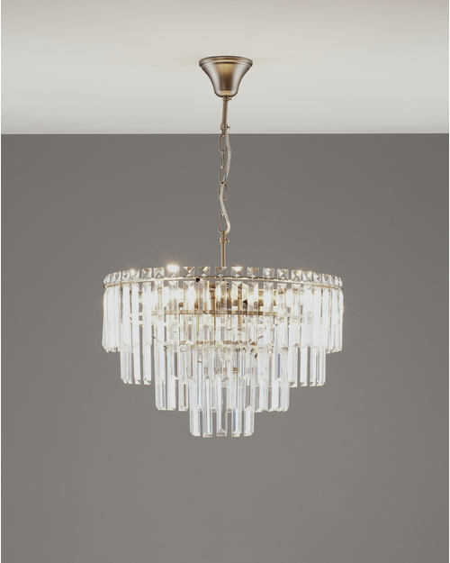 Люстра подвесная Moderli V10738-9P Crystal