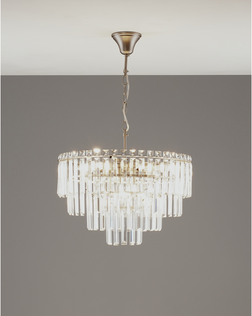 Люстра подвесная Moderli V10738-9P Crystal