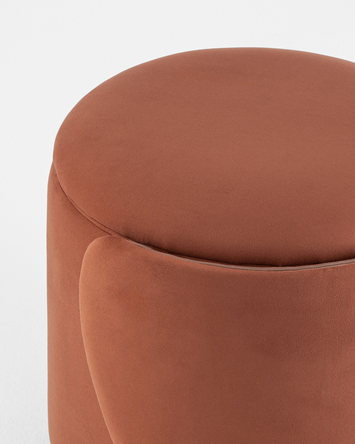 Пуф-трансформер Таунсвилл вращающийся с ящиком велюр терра