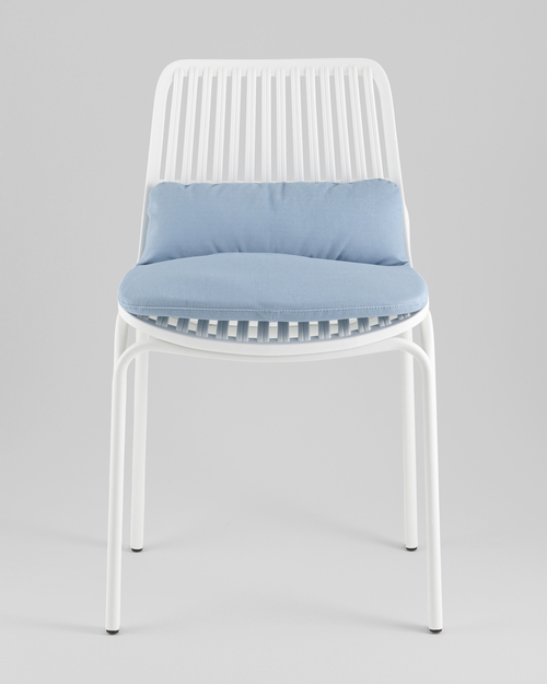 Стул Louran с подушкой белый
