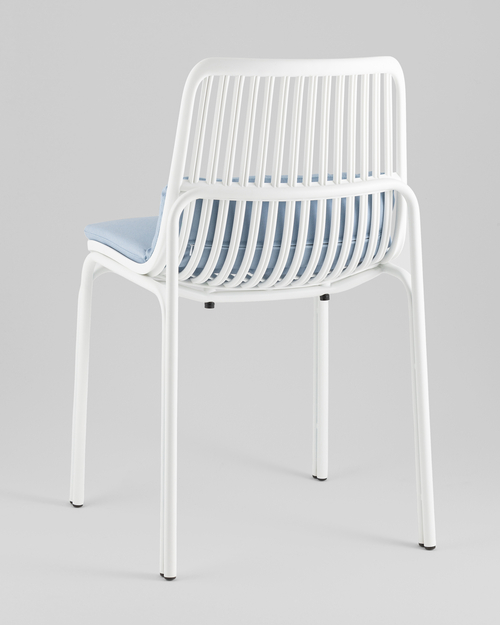 Стул Louran с подушкой белый