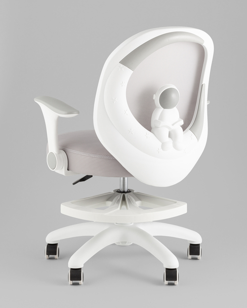 Кресло компьютерное детское TopChairs Spaceman серый