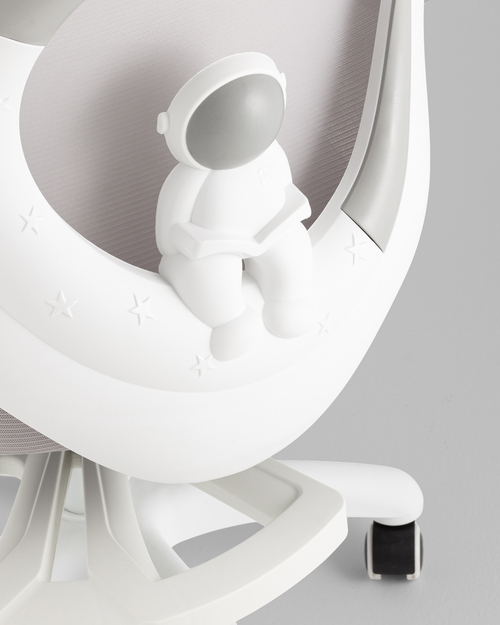 Кресло компьютерное детское TopChairs Spaceman серый