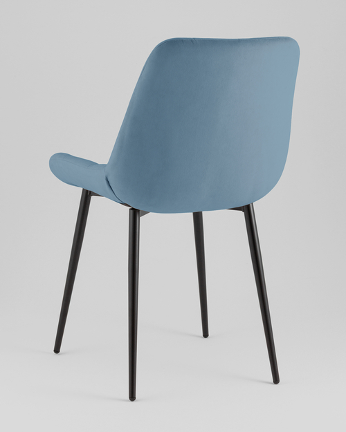 Стул Флекс Original велюр пыльно-синий 2 шт.