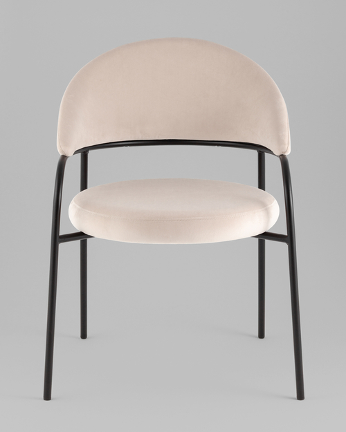 Стул Тилль велюр кремовый 2 шт.