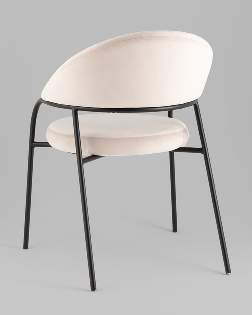 Стул Тилль велюр кремовый