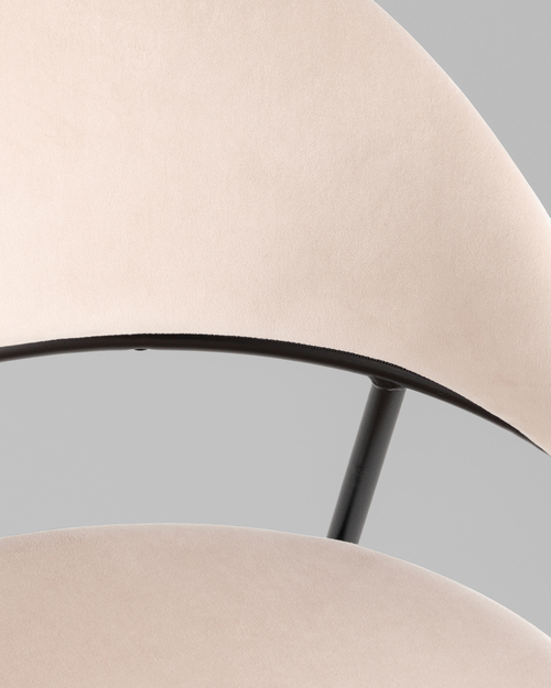 Стул Тилль велюр кремовый