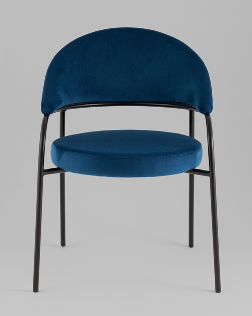 Стул Тилль велюр синий 2 шт.