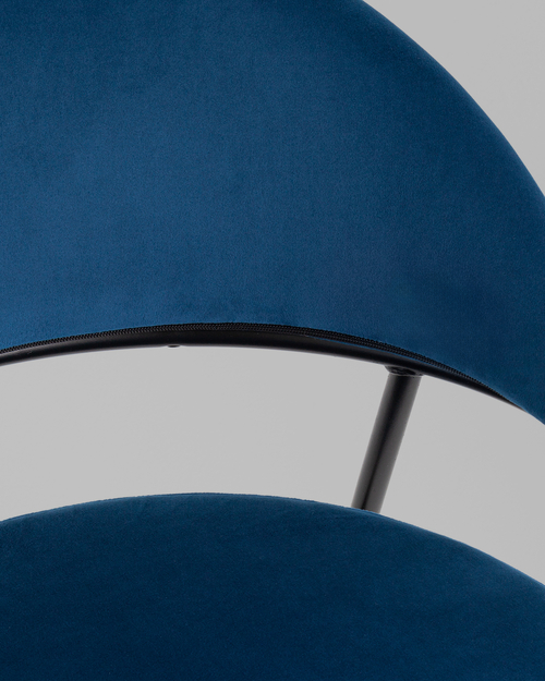 Стул Тилль велюр синий