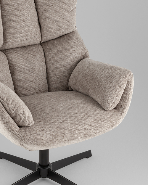 Кресло Calatta шенилл мокко