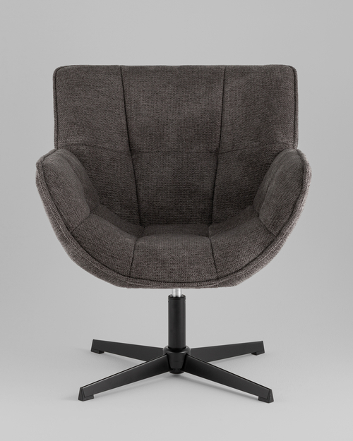 Кресло Konfele темно-серый шенилл