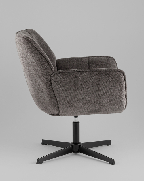 Кресло Konfele темно-серый шенилл