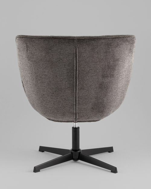 Кресло Konfele темно-серый шенилл