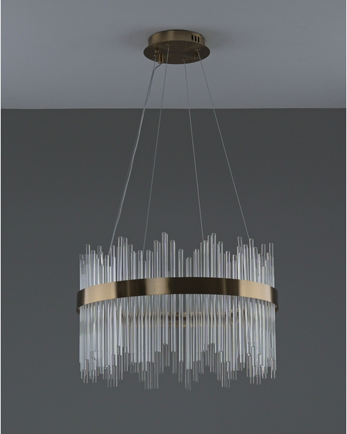 Люстра подвесная светодиодная Moderli V11765-PL Crystella