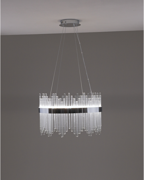 Люстра подвесная светодиодная Moderli V11766-PL Crystella