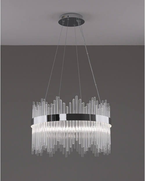 Люстра подвесная светодиодная Moderli V11766-PL Crystella