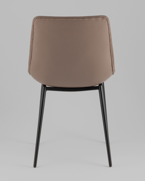 Стул Деймон экокожа коричневый