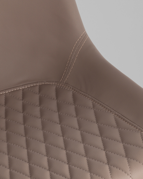 Стул Деймон экокожа коричневый