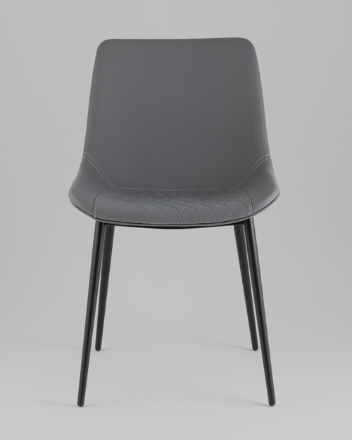 Стул Деймон экокожа серый