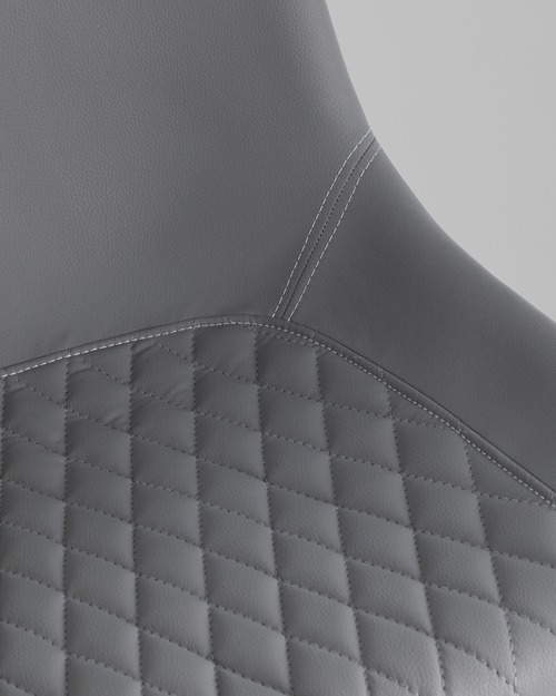 Стул Деймон экокожа серый