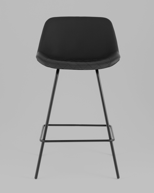 Стул полубарный Деймон экокожа черный