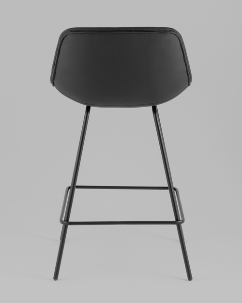 Стул полубарный Деймон экокожа черный