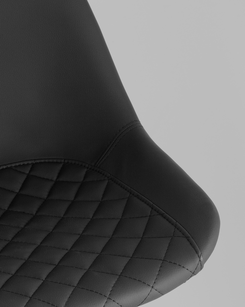 Стул полубарный Деймон экокожа черный