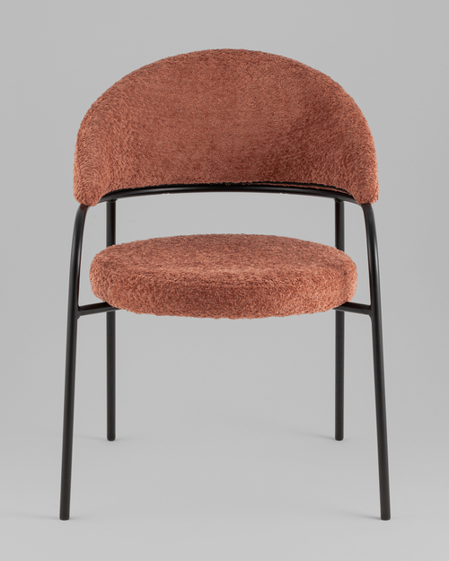 Стул Тилль букле коралловый