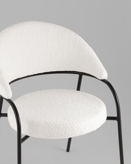 Стул Тилль букле молочный